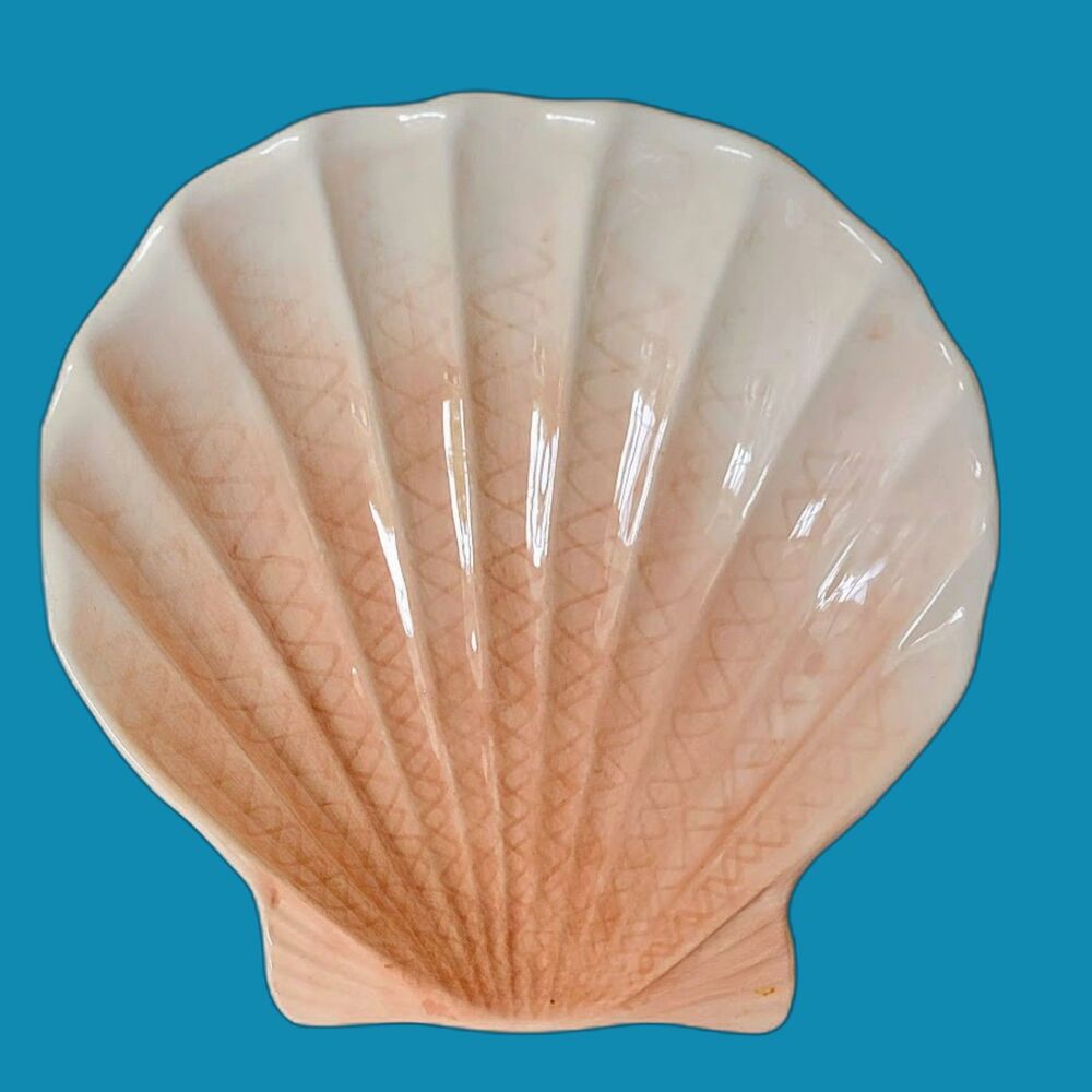 American Atelier By The Sea Shell Shaped Ironstone Bowl Set of 2 (5256)